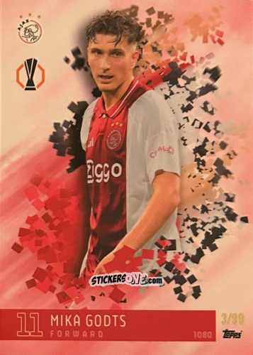 Cromo Mika Godts - Total Football 2024-2025
 n. 1080 - Topps