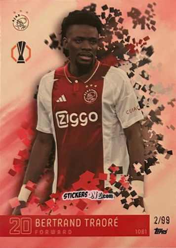 Cromo Bertrand Traoré - Total Football 2024-2025
 n. 1081 - Topps