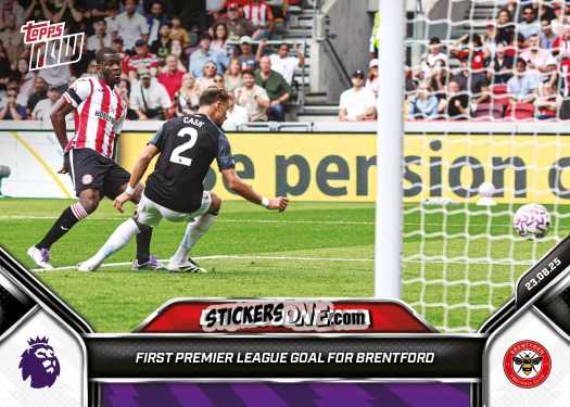 Figurina Dango Ouattara - Now English Premier League 2025-2026
 n. 9 - Topps