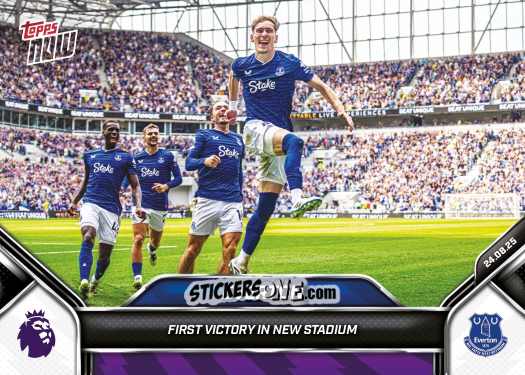 Cromo Team everton esultanza - Now English Premier League 2025-2026
 n. 10 - Topps