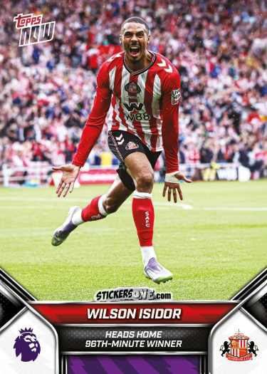 Sticker Wilson Isidor - Now English Premier League 2025-2026
 n. 13 - Topps