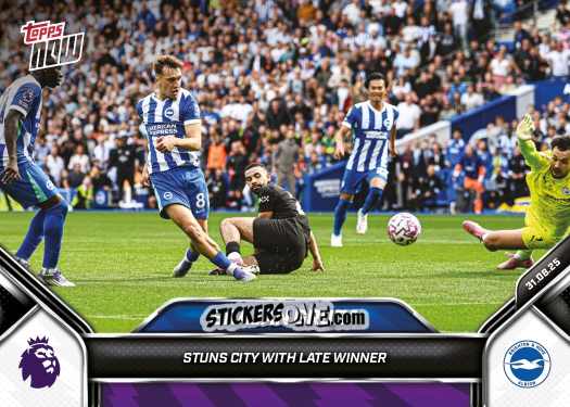 Cromo Brajan Gruda - Now English Premier League 2025-2026
 n. 14 - Topps