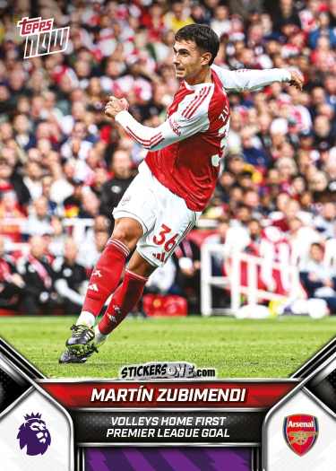 Figurina Martin Zubimendi - Now English Premier League 2025-2026
 n. 17 - Topps
