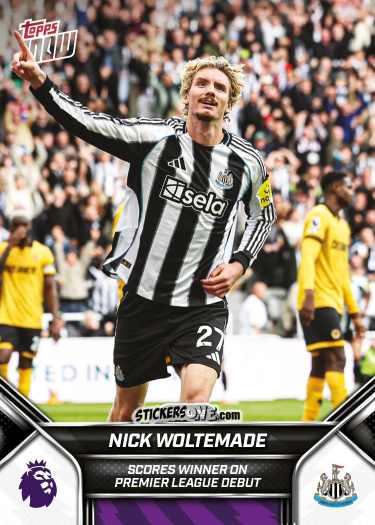 Sticker Nick Woltemade - Now English Premier League 2025-2026
 n. 18 - Topps