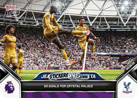 Figurina Jean-Philippe Mateta - Now English Premier League 2025-2026
 n. 22 - Topps