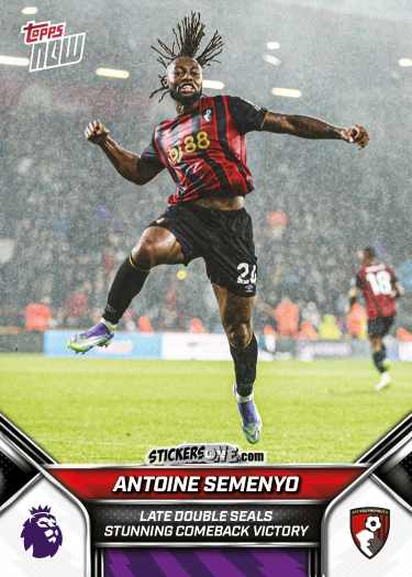 Figurina Antoine Semenyo - Now English Premier League 2025-2026
 n. 29 - Topps