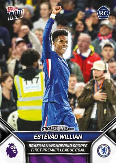 Cromo Estevao Willian - Now English Premier League 2025-2026
 n. 32 - Topps