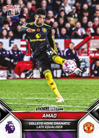 Figurina Amad - Now English Premier League 2025-2026
 n. 48 - Topps