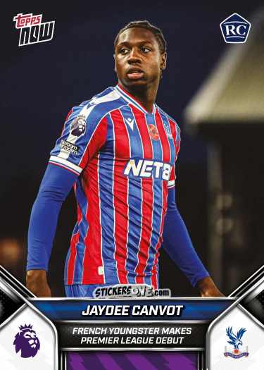 Cromo Jaydee Canvot - Now English Premier League 2025-2026
 n. 49 - Topps