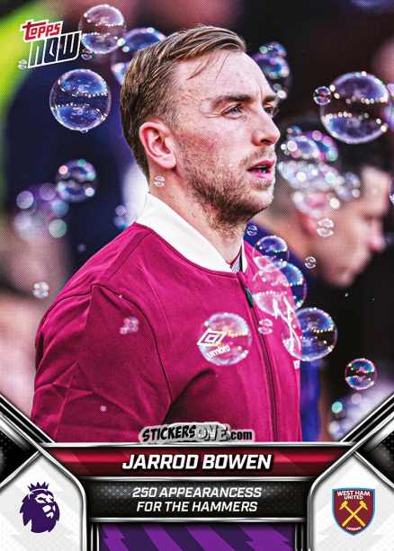 Cromo Jarrod Bowen - Now English Premier League 2025-2026
 n. 53 - Topps