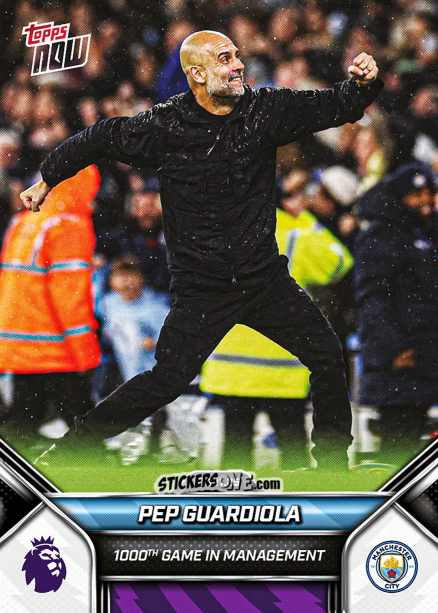 Cromo Pep Guardiola - Now English Premier League 2025-2026
 n. 55 - Topps
