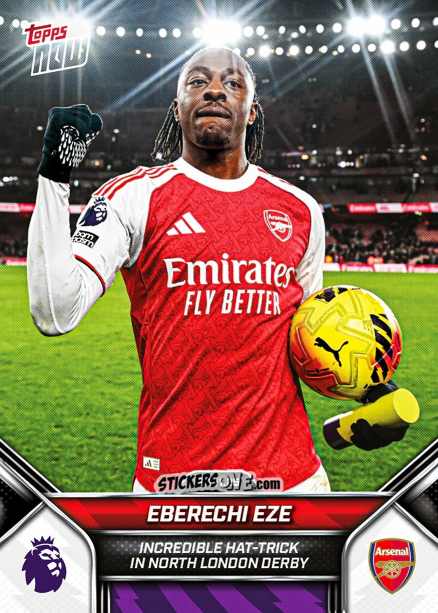 Cromo Eberechi Eze - Now English Premier League 2025-2026
 n. 58 - Topps