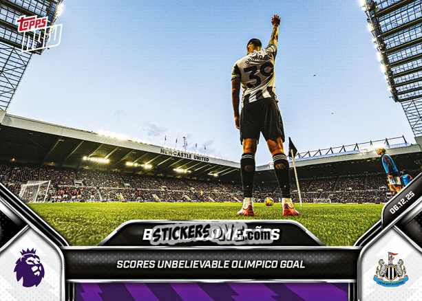 Cromo Bruno Guimaraes - Now English Premier League 2025-2026
 n. 77 - Topps