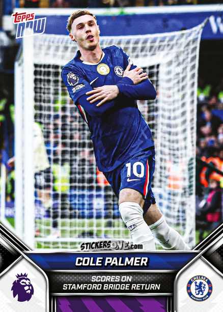 Figurina Cole Palmer - Now English Premier League 2025-2026
 n. 80 - Topps