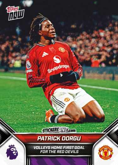 Figurina Patrick Dorgu - Now English Premier League 2025-2026
 n. 92 - Topps