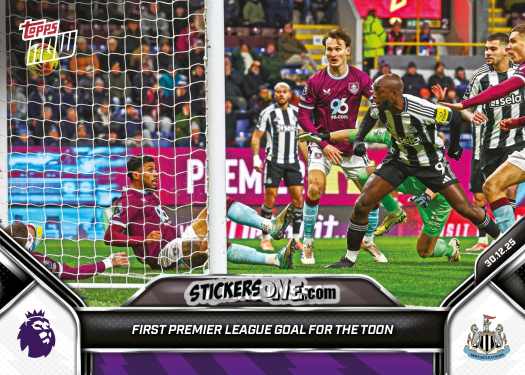 Figurina Yoane Wissa - Now English Premier League 2025-2026
 n. 93 - Topps