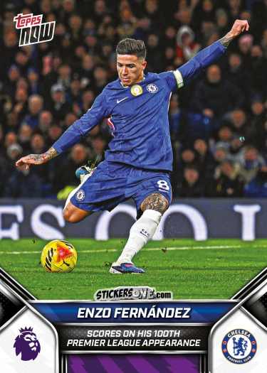 Cromo Enzo Fernandez - Now English Premier League 2025-2026
 n. 96 - Topps