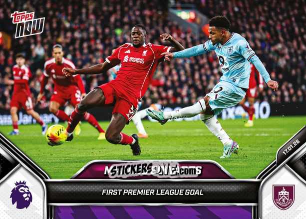 Figurina Marcus Edwards - Now English Premier League 2025-2026
 n. 111 - Topps