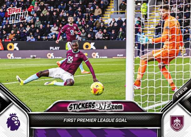 Sticker Axel Tuanzebe - Now English Premier League 2025-2026
 n. 116 - Topps