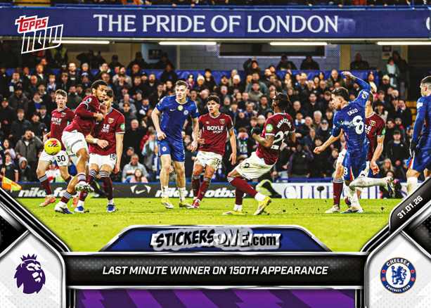 Cromo Enzo Fernandez - Now English Premier League 2025-2026
 n. 120 - Topps