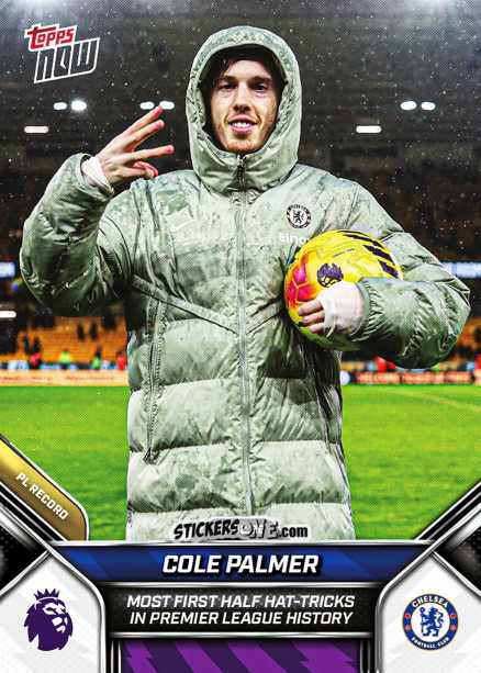 Figurina Cole Palmer - Now English Premier League 2025-2026
 n. 131 - Topps