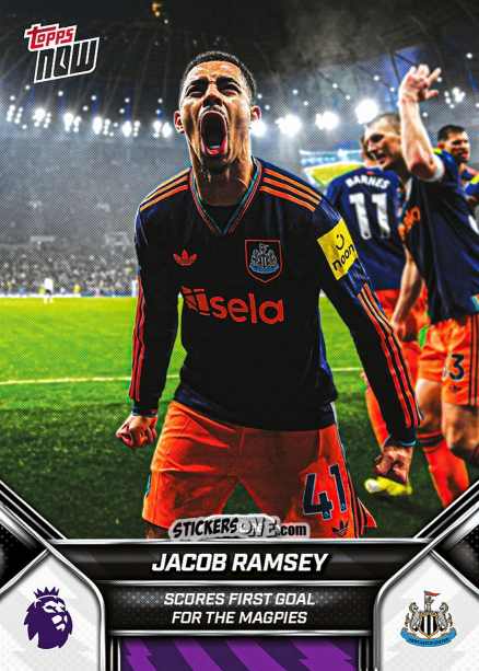 Sticker Jacob Ramsey - Now English Premier League 2025-2026
 n. 135 - Topps