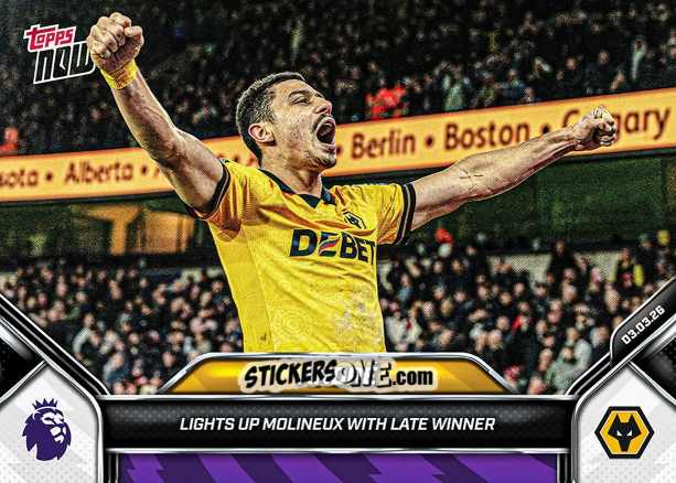 Figurina André - Now English Premier League 2025-2026
 n. 150 - Topps