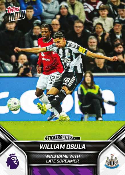Cromo William Osula - Now English Premier League 2025-2026
 n. 153 - Topps