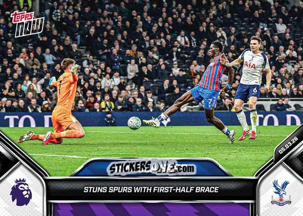 Cromo Ismaila Sarr - Now English Premier League 2025-2026
 n. 155 - Topps