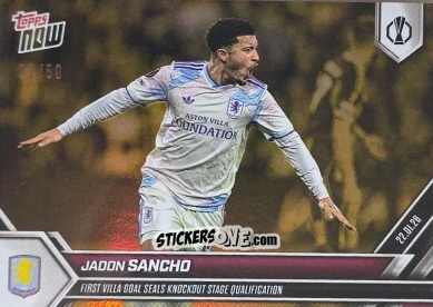 Cromo Jadon Sancho - Now Uefa Europa League 2025-2026 n. 13 - Topps