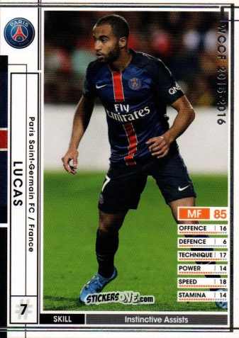 Figurina Lucas - Sega World Club Champion Football 2015-2016
 n. 87 - Panini
