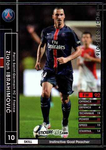 Cromo Zlatan Ibrahimovic - Sega World Club Champion Football 2015-2016
 n. 95 - Panini