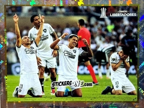 Figurina Botafogo Campeón - Conmebol Libertadores 2025 n. 2 - Panini