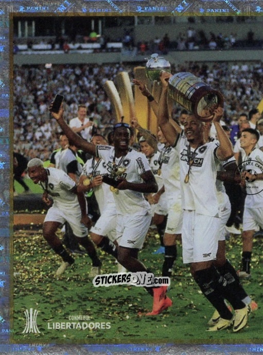 Figurina Botafogo Campeón - Conmebol Libertadores 2025 n. 3 - Panini
