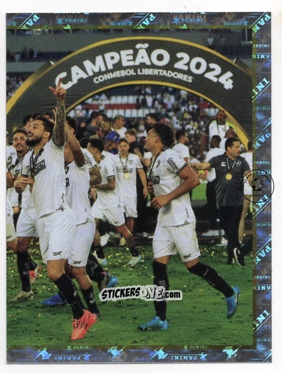 Figurina Botafogo Campeón - Conmebol Libertadores 2025 n. 4 - Panini
