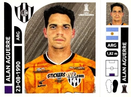 Cromo Alan Aguerre - Conmebol Libertadores 2025 n. CEA2 - Panini