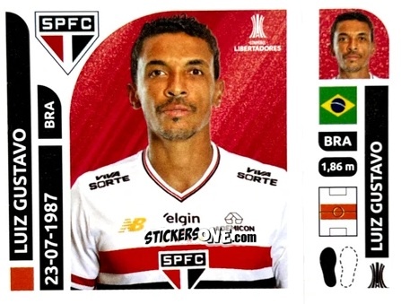 Sticker Luiz Gustavo - Conmebol Libertadores 2025 n. SAB11 - Panini