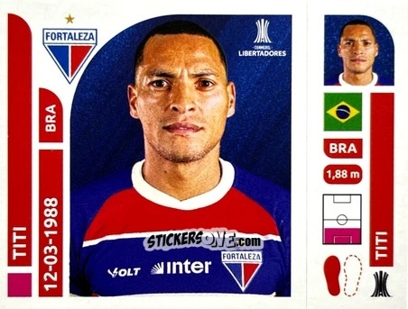 Sticker Titi - Conmebol Libertadores 2025 n. FOB8 - Panini