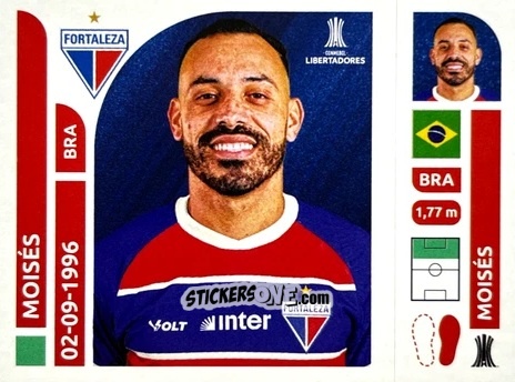 Sticker Moisés - Conmebol Libertadores 2025 n. FOB16 - Panini