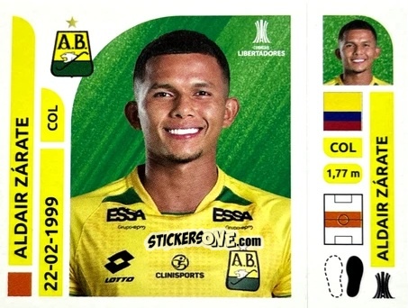 Figurina Aldair Zárate