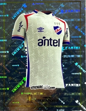 Figurina Jersey - Conmebol Libertadores 2025 n. NAU9 - Panini