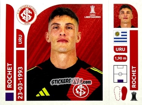 Cromo Sergio Rochet - Conmebol Libertadores 2025 n. INB2 - Panini