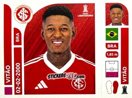 Cromo Vitão - Conmebol Libertadores 2025 n. INB5 - Panini