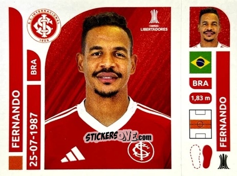 Cromo Fernando - Conmebol Libertadores 2025 n. INB11 - Panini