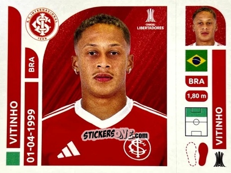 Cromo Alemão Alexandre Zurawski - Conmebol Libertadores 2025 n. INB16 - Panini