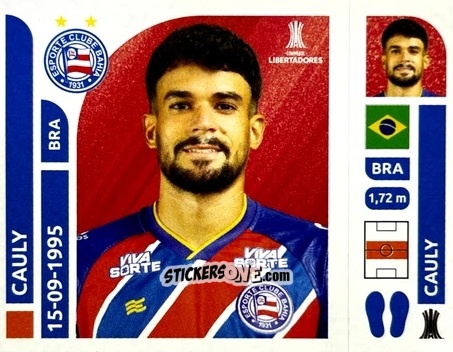 Figurina Cauly - Conmebol Libertadores 2025 n. BAB11 - Panini