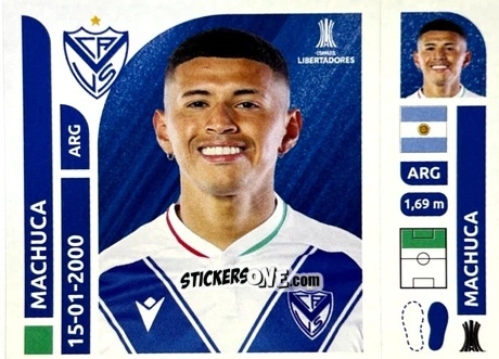 Cromo Imanol Machuca - Conmebol Libertadores 2025 n. VEA14 - Panini
