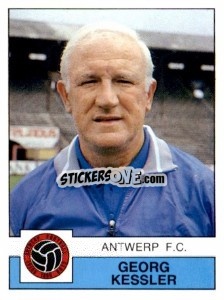 Sticker Georg Kessler - Football Belgium 1987-1988 n. 24 - Panini