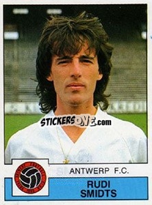 Sticker Rudi Smidts - Football Belgium 1987-1988 - Panini