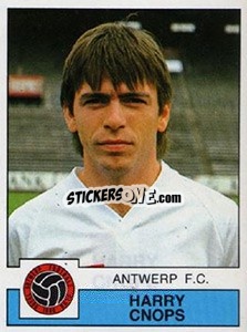 Sticker Harry Cnops - Football Belgium 1987-1988 - Panini
